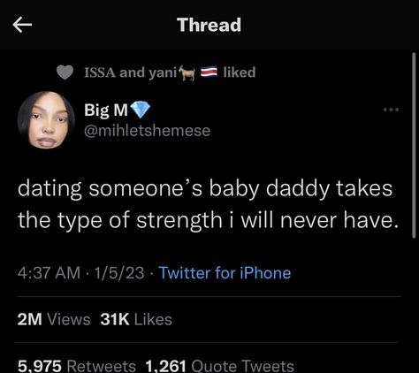 Babydaddy Twitter Quotes, Men Tweets, Best Bible Quotes, Weak Men, Funny Reaction, Type Shi, Baby Quotes, Baby Mama, Funny Relatable Quotes