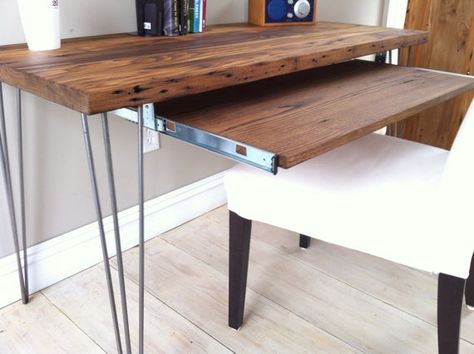 1000+ images about Keyboard Slide Out Tray on Pinterest | Keyboard ... Diy Desk Ideas, Small Desk Organization, Wardrobe Desk, Piano Desk, Diy Cupboards, Computer Armoire, Desk With Keyboard Tray, Industry Design, Desk Organization Diy