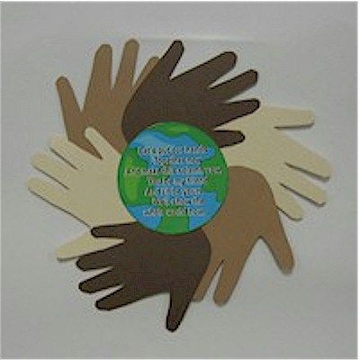 September 21st is International Peace Day and October 24th is UN Day. We created this World Neighbors Handprint Poem to encourage all of us on these Peace Crafts, Handprint Poem, Harmony Day, International Day Of Peace, Daisy Scouts, World Thinking Day, Girl Scout Crafts, Daisy Girl Scouts, Girl Scout Ideas