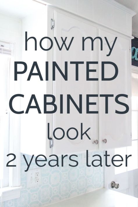 Painted Kitchen Cabinets, Cupboard Paint, Kitchen Cupboards Paint, Two Tone Cabinets, Best Room, Painted Cabinets, Painted Cupboards, Two Years Later, Painted Kitchen