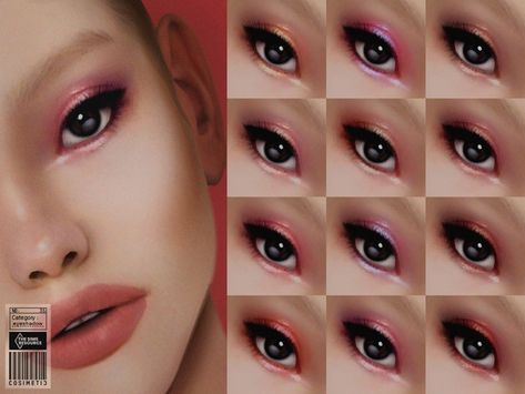 Sims 4 Korean Eyeshadow, Sims 4 Soft Makeup, Sims 4 Cc Korean Eye Makeup, Sims 4 Cc Makeup Eyeshadow Korean, Sims 4 Asian Makeup Cc, The Sims 4 Makeup Cc Eyeshadow, The Sims 4 Cc Korean Makeup, Sims Cc Korean, Sims 4 Korean Makeup