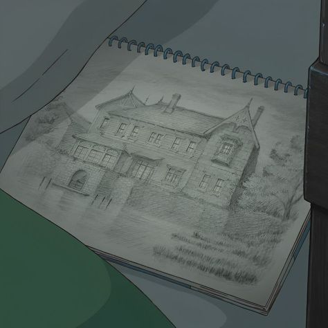 When Marnie Was There Sketch, When Marnie Was There Drawing, When Marnie Was There Tattoo, When Marnie Was There House, Marnie Ghibli, Ghibli Drawing, Ghibli House, Marnie Was There, Miyazaki Art