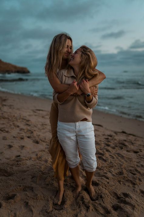 Queer Photoshoot, Lesbian Engagement Pictures, Sunset Cliffs San Diego, Forest Engagement, Vision Board Images, Sunset Cliffs, Lgbt Love, Trans Pride, Beach Engagement Photos