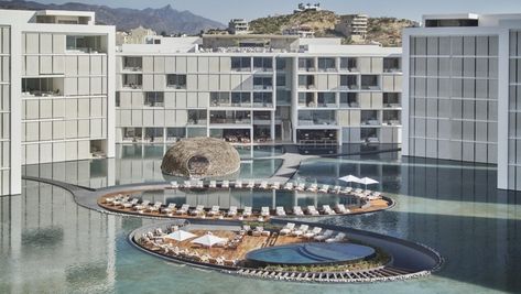 Dream Destinations: The 10 most luxurious destinations San Jose Del Cabo, White Building, Baja California Sur, Unique Venues, Pool Decks, Dream Destinations, Private Pool, Miami Beach, Hotels And Resorts