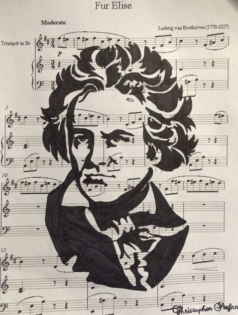 Beethoven Drawing, Beethoven Wallpaper, Beethoven Aesthetic, Beethoven Poster, Beethoven Art, Piano Drawing, Musician Art, Animation Anime, Illustration People