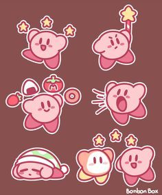 Whatsapp Wallpapers Hd, Kirby Character, Kirby Art, Kawaii Doodles, Aesthetic Stickers, Cute Doodles, الرسومات اللطيفة, 귀여운 동물, Kirby