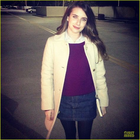 Emma Roberts April Outfits, Gia Coppola, Emma Rose, Emma Chamberlain, Rose Pastel, Emma Roberts, Iconic Women, Beauty Queens, First Look