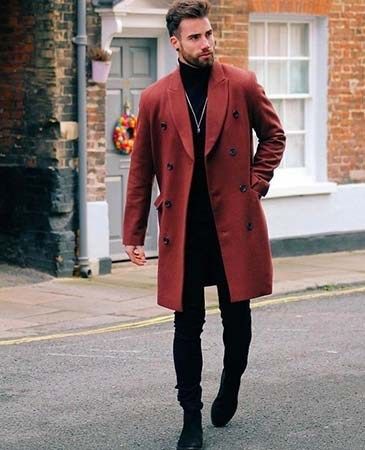 #mensstyle #fashion Black Chelsea Boots Outfit, Turtleneck Outfit Men, Turtleneck Suit, Chelsea Boots Outfit, Turtleneck Outfit, Boating Outfit, Moda Chic, Coat Men, Mens Windbreaker