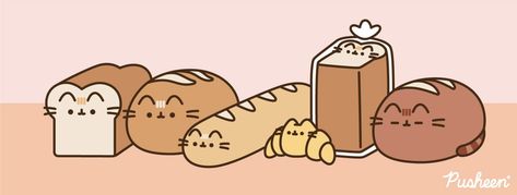 Pusheen Bread, Pusheen Wallpaper, Pusheen Love, Pusheen Cute, Kitten Drawing, Cat Doodle, Pusheen Cat, Silly Cats Pictures, Cute Animals Images