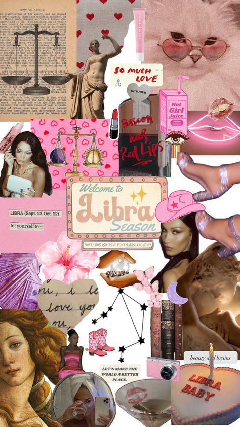 Libra energy / Libra vibes / Libra aesthetic Libra Wallpaper Aesthetic, Libra Collage, Libra Wallpaper, Libra Images, Libra Season, Collage Wallpaper, Wallpaper Aesthetic, Collage