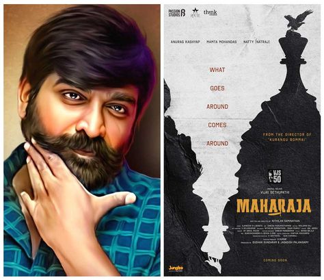 Vijay Sethupathi's milestone film gets an interesting title. Vijay Sethupathi is known for his versatile performances. He is also expanding his wings... Maharaja Movie, Vijay Sethupathi, Milestones, Coming Out, How To Plan, Film, Quick Saves