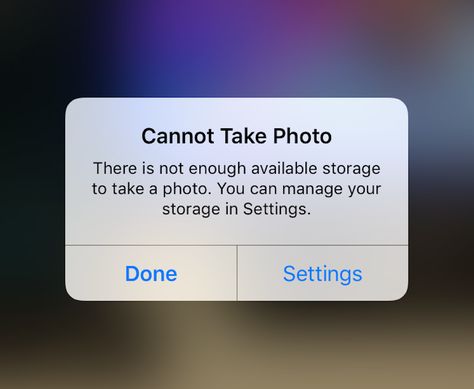 Avoid Apple's pesky "Storage Almost Full" warning by following these simple steps. Full Storage Phone, Storage Full Notification, Phone Notification, Group Facetime, Iphone Secrets, Iphone Information, Phone Info, Iphone Storage, Iphone Info