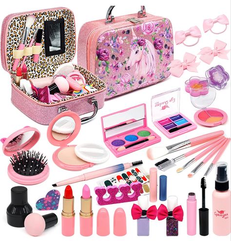 Kids Make Up Set, Makeup Toys, Makeup Kit For Kids, Makeup Sets, Shadow 2, Princess Dress Up, Kids Makeup, Top Toys, Christmas Birthday Gifts