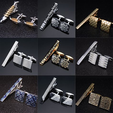 Mens Suit Accessories, Fancy Suit, Diamond Jewelry Designs, Cufflink Set, Man Set, Tie Pin, Tie Clips, Jewelry Model, Men's Suit