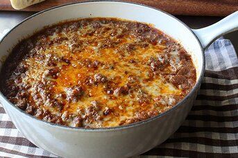 Chef John's Hot Sloppy Joe Dip Recipe - Allrecipes.com | Allrecipes Hot Sloppy Joe Dip, Sloppy Joe Dip, Sloppy Joes Dip, Chef John Recipes, Spreads Recipes, Appetizer Party, Beef Dip, 50 Party, Chef John