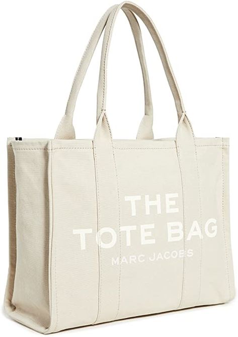 Amazon.com: Marc Jacobs Women's The Large Tote, Beige, Tan, One Size : Clothing, Shoes & Jewelry Sac Marc Jacobs, Mode Des Leggings, Sac Tote Bag, Tas Fashion, Marc Jacobs Tote, Girly Bags, Birthday Wishlist, The Tote Bag, Cute Bags