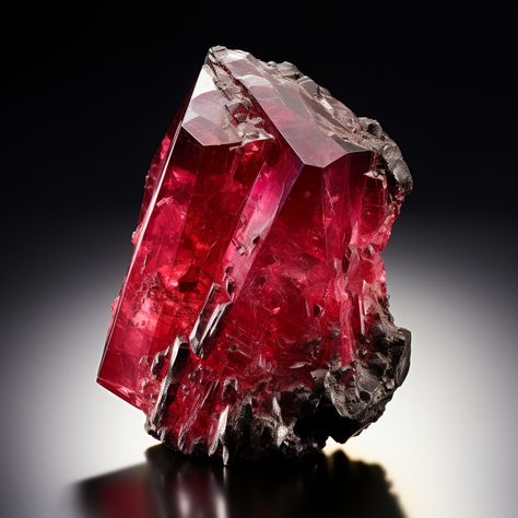 Bixbite Red Beryl, Red Beryl Jewelry, Red Beryl, Crystal Meanings, Aesthetic Beauty, Rare Gemstones, Amethyst Crystal, Crystals And Gemstones, Scarlet