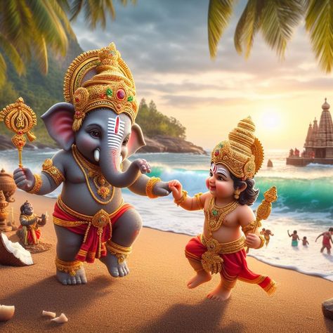 Vinayagar Murugan Hd Wallpaper, Rangoli Images, Subramanya Swamy, Baby Murugan, Murugan Images, Ganesha Art Illustration, God Murugan, Bal Ganesh, Jai Shree Ganesh