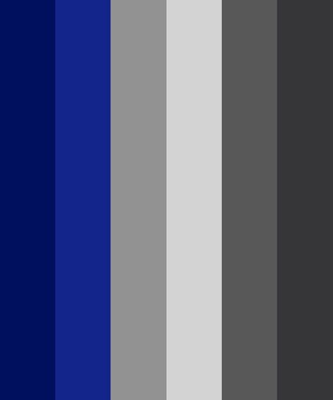 Dark Blue And Gray Color Palette, Bright Blue Paint, Presentation Inspiration, Gray Hex, Hexadecimal Color, Blue Names, Blue Gray Color, Indigo Color, Grey Color Palette