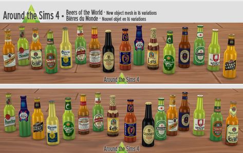 Happy Patrick, Around The Sims 4, Beers Of The World, Human Language, Beer Bottles, Pilsner, The Sims 4, Guinness, The Sims