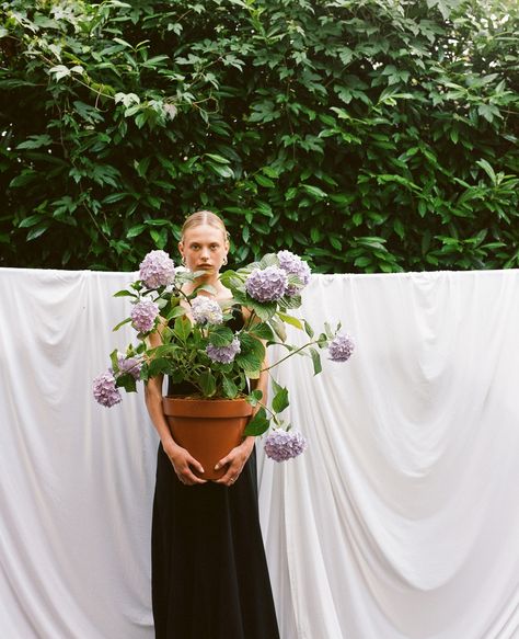 Plant Nursery Photoshoot, Monochromatic Photography, Flower Photoshoot, Front Lawn, Summer Rain, Garden Photography, 가을 패션, Pics Art, Summer Photography