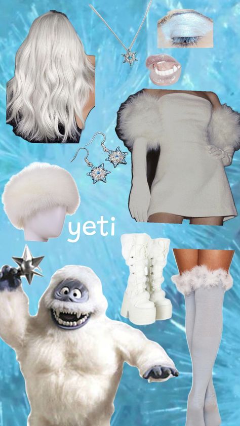 #yeti Abominable Snowman Costume Women, Yeti Costume, Abominable Snowman Costume, Snowman Costume, Christmas Contests, Abominable Snowman, Costume Women, Costumes For Women, Halloween