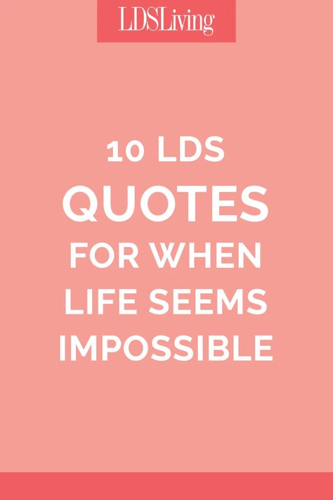 Lds Quotes On Trials, Quotes On Trials, Lds Spiritual Thought, Lds Faith Quotes, Abc Quotes, Lds Quotes Uplifting, Trials Quotes, Lds Conference Quotes, Mission Quotes