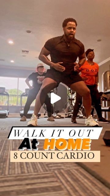 James Jenkins IV. on Instagram: "TRY THIS 8 CARDIO BURN “AT HOME” DANCE CARDIO  repeat 4 times grab a partner try it !! HAPPY Monday LETS GO !! #lajyt #funcardio #fitness #orlando #jenkins" High Impact Cardio Workout, Cardio Exercises Fat Burning, Cardio Exercises At Home, Work Out Videos, Cardio Workouts At The Gym, Everyday Workouts, Dance Cardio Workout, Walking Workouts, Cardio Burn