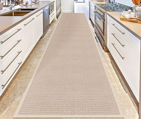 Amazon.com: Jute Hallway Runner Rug 10 Ft with Rubber Backing, Super Absorbent Long Floor Runner Non Slip Throw Rug for Hallway, Low Pile Large Neutral Living Room Area Rug Carpet for Home, Beige : Home & Kitchen Tan Hallway, Stairs In Kitchen, Bathroom Runner, Kitchen Carpet Runner, Bathroom Runner Rug, L Shaped Kitchen, Floor Runners, Hallway Entryway, Urban Modern