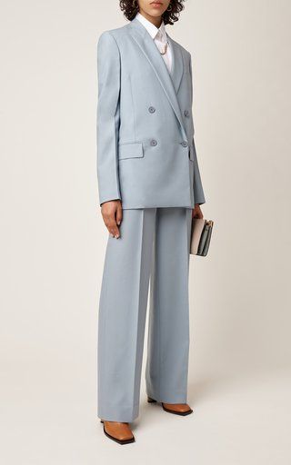 Givenchy Fashion, Givenchy Clothing, Duffel Bag Backpack, Tomboy Outfits, Business Suit, Double Breasted Blazer, Suit Fashion, Wool Blazer, Double Breasted Suit Jacket