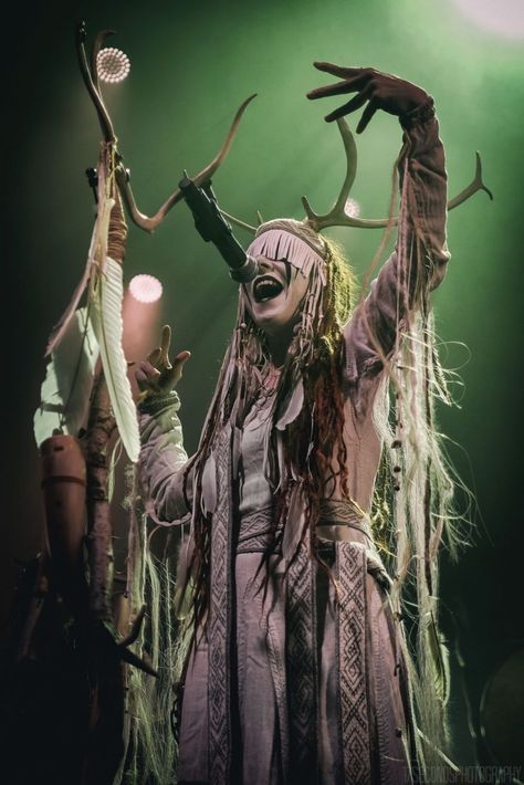 Heilung Band, Maria Franz, Pagan Music, Raven Witch, Norse Pagan, Norse Mythology, Larp, Costume Ideas, Vikings