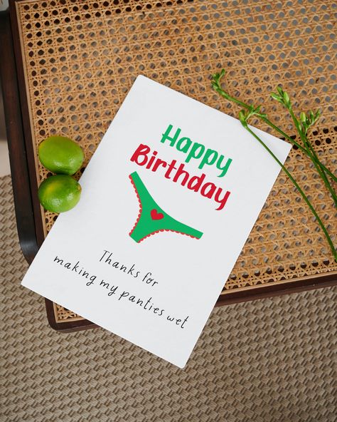 Raunchy Birthday Card / Printable Husband Birthday / Dirty Card for Boyfriend / Funny Birthday Template / Instant Download PDF Funny Birthday Template, Dirty Cards For Boyfriend, Dirty Birthday Wishes For Him, Funny Birthday Cards For Boyfriend, Funny Husband Birthday Cards, Dirty Birthday Cards, Boyfriend Birthday Card, Birthday Card For Husband, Funny Memes For Him