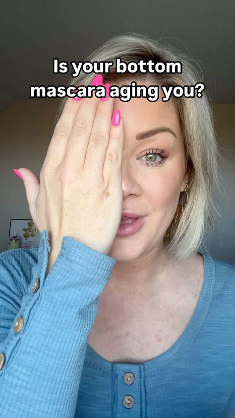 Kaila Gibson • Makeup & Midsize | Is your bottom mascara aging you? Which under eye mascara look do you prefer? And why!? Do whatever you love and what works for you! If… | Instagram Makeup Wrinkles, Under Eye Makeup, Under Eye Wrinkles, Eye Wrinkle, Eye Mascara, Wrinkles, Eyelashes, Makeup Tips, Makeup Tutorial