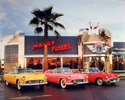 Auto Poster, Garage Accessories, Bar Vintage, Car Wall Art, Wall Decor Pictures, Ford Thunderbird, Car Posters, Frame Wall Decor, Bathroom Wall Art