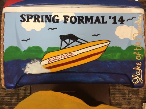 Lake Formal Cooler, Lake Havasu Frat Cooler, Frat Formal, Formal Cooler, Frat Coolers, Spring Formal, Georgia Southern, Lake Havasu, Bestie Gifts