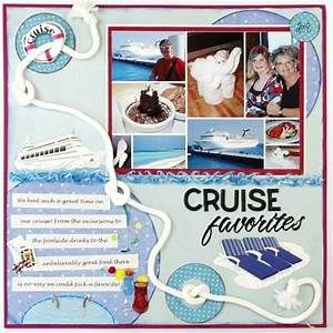 Scrapbooking Alaska, Cruise Scrapbook Pages, Beach Scrapbook Layouts, Scrapbooking Layouts Travel, Cruise Scrapbook, Travel Scrapbook Pages, Cruise Pictures, Recipe Scrapbook, Disney Scrapbooking Layouts