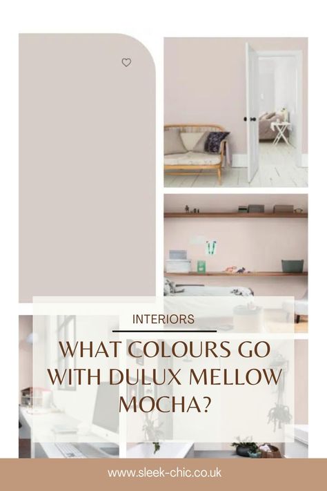 Dulux Mellow Mocha, Dulux Paint Colours Living Room, Dulux Paint Colours Neutral, Mocha Bedroom, Mocha Living Room, Dulux Paint Colours, Beautiful Bedroom Colors, Bedroom Color Combination, Dulux Paint