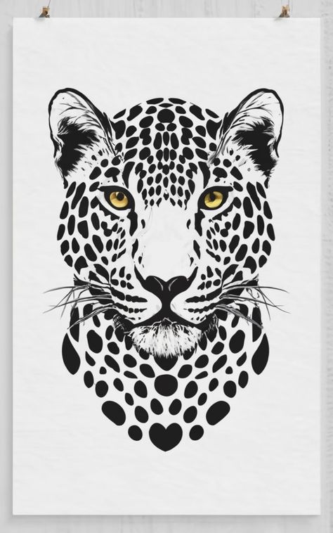 Helping people become more creative. Cheetah Stencil, Jaguar Painting, Leopard Vector, Safari Logo, Cheetah Illustration, Cheetah Drawing, Cheetah Tattoo, Leopard Drawing, Geometric Art Animal