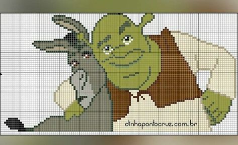 Crochet C2c Pattern, Disney Cross Stitch Patterns, Pixel Drawing, Bead Loom Pattern, Pixel Crochet, Pix Art, Crochet Animals Free Patterns, Minecraft Pixel Art, Disney Cross Stitch