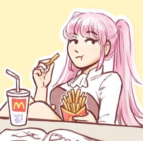 Food Drawing Reference, Eating Food Drawing, Spiderman Art Sketch, Fire Emblem Characters, Eating Food, Cartoon Girl Drawing, Food Drawing, Beautiful Drawings, Art Poses