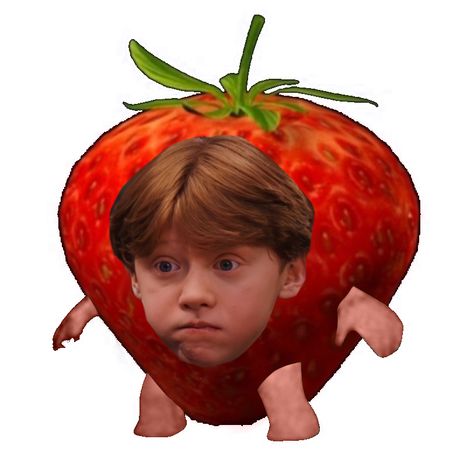 strawberry weasley Heo Peppa, Harry Potter Curses, Ron And Harry, Glume Harry Potter, Funny Harry Potter Jokes, Ronald Weasley, Harry Potter Ron, Buku Harry Potter, Harry Potter Icons