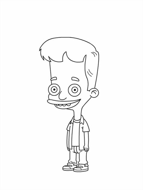 Big mouth Big Mouth Coloring Pages, Big Mouth Template, Big Mouth Art, Big Mouth Character Template, Big Mouth Characters Drawings, Big Mouth Painting, Big Mouth Drawing, Big Mouth Characters, Big Mouth Tattoo