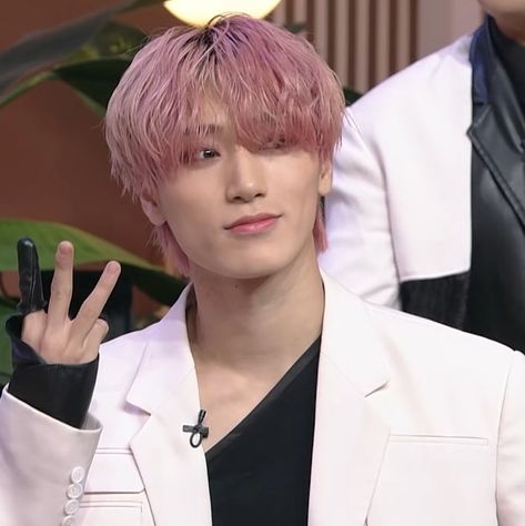 San Pink Hair, Baby Sans, Sans Cute, San Ateez, Choi San, You're Beautiful, My Only Love, Cute Pink, Pink Hair