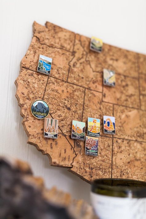 Pin Display, Chicago Apartment, Laser Projects, National Parks Map, Photo Maps, Travel Map, Pin Map, Mom Art, Design Tools