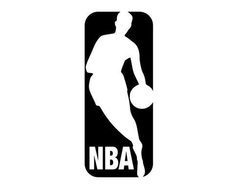 NBA Logo Symbol White And Black Design America basketball Vector American Countries basketball Teams Illustration Nba Logo Black And White, Nba Logo Png, Nba Logo Design, Basketball Symbol, Basketball Vector, Sk Logo, Basketball Shirt Designs, White And Black Design, Wilson Basketball