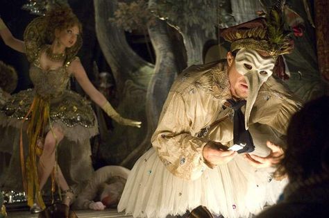 The Imaginarium of Dr Parnussas. Great film and great costumes. The Imaginarium Of Doctor Parnassus, Imaginarium Of Doctor Parnassus, Jacques Callot, Steampunk Movies, Terry Gilliam, Lily Cole, Glamour World, Socialist Realism, Circus Theme