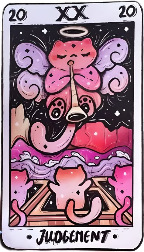 Cat Tarot Cards Art, Cat Tarot Cards, Chat Kawaii, Creepy Cat, The Best Wallpapers, Tarot Cards Art, Tarot Art, Best Wallpapers, Cute Doodle Art