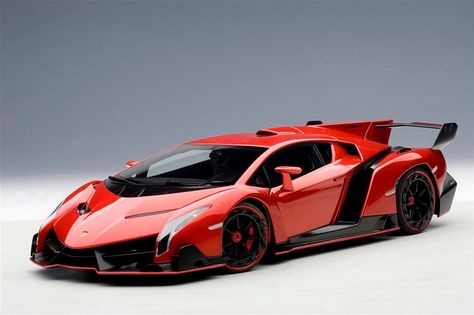 Lamborghini Veneno Rojo Autoart 74508 - $ 3,490.00 en MercadoLibre Autoart Diecast, Bugatti Eb110, Mobil Futuristik, Super Sports Cars, Model Cars Collection, Lamborghini Veneno, Lamborghini Cars, Lamborghini Huracan, Top Cars