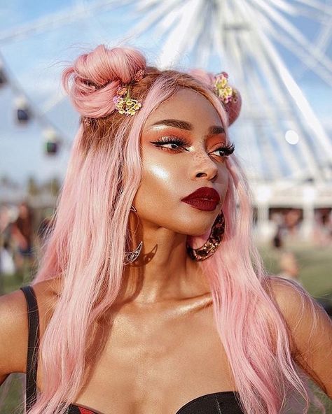 41.8k Likes, 136 Comments - MISSGUIDED (@missguided) on Instagram: “MAKEUP GOALS 💘💘💘” Baby Pink Color, Weekend Outfits, Human Wigs, Peinados Fáciles Para Cabello Corto, Festival Hair, Hair Dye Colors, Hair Reference, Grunge Hair, Aesthetic Hair