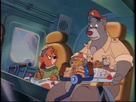 TaleSpin | The 13 Best "Disney Afternoon" Shows Kit Cloudkicker, Disney Nostalgia, Humanized Disney, Disney Afternoon, Goof Troop, Disney Tv, Rescue Rangers, Chip N Dale, Morning Cartoon